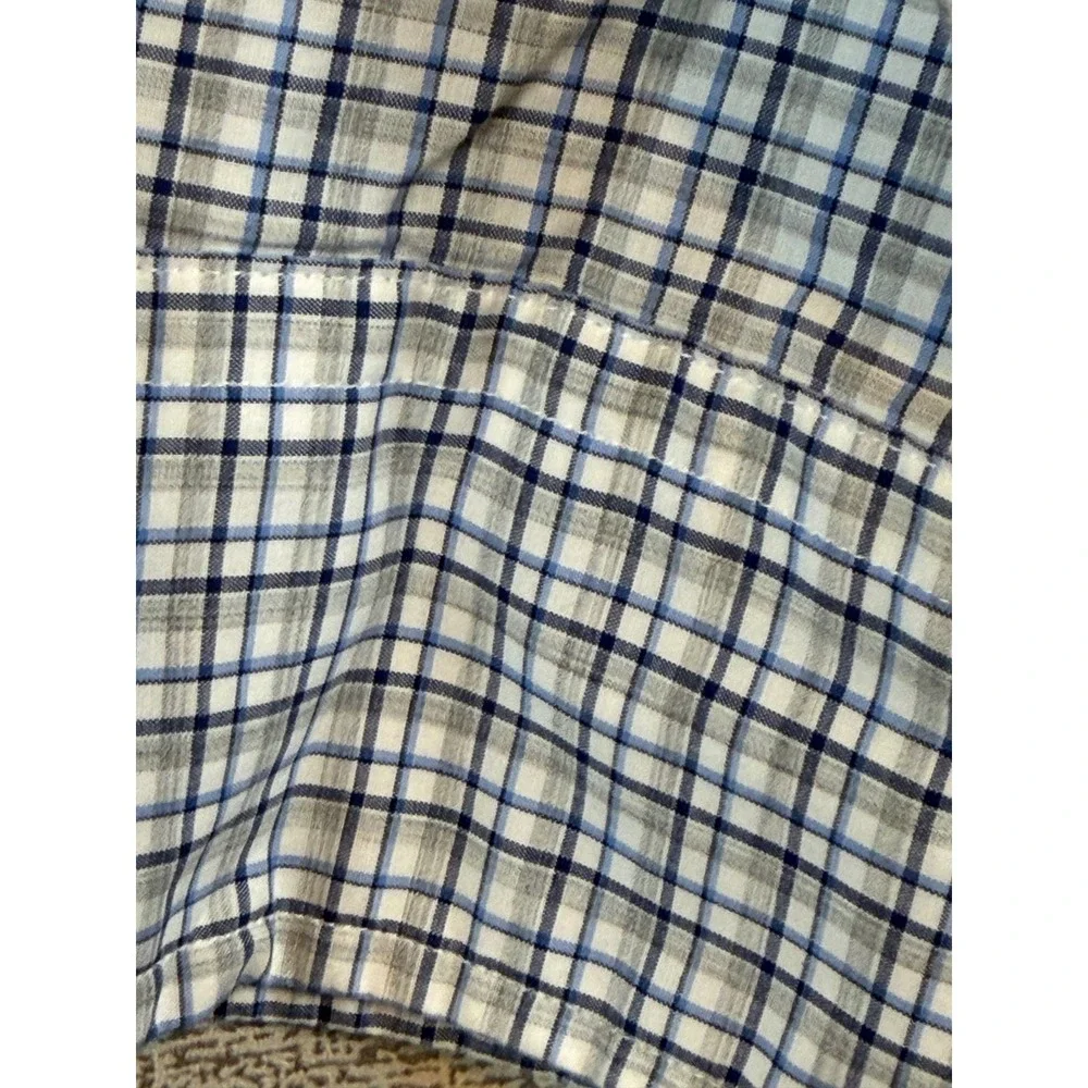 Polo Ralph Lauren Slim Fit Plaid Button Down Shirt Mens Medium Classic Preppy‎